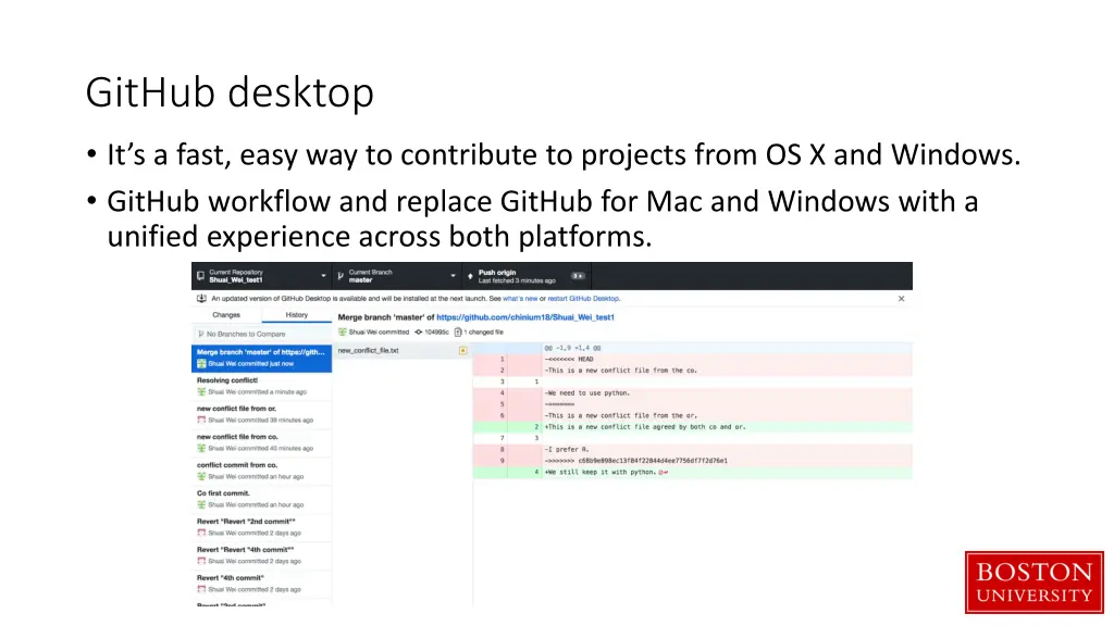 github desktop