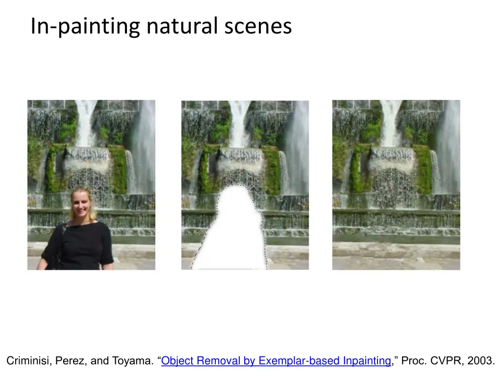 in painting natural scenes