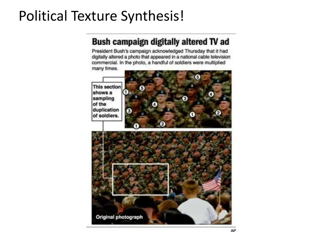 political texture synthesis