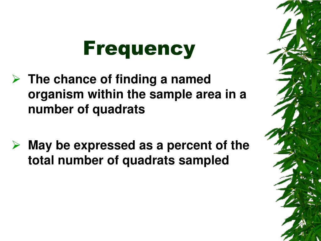 frequency