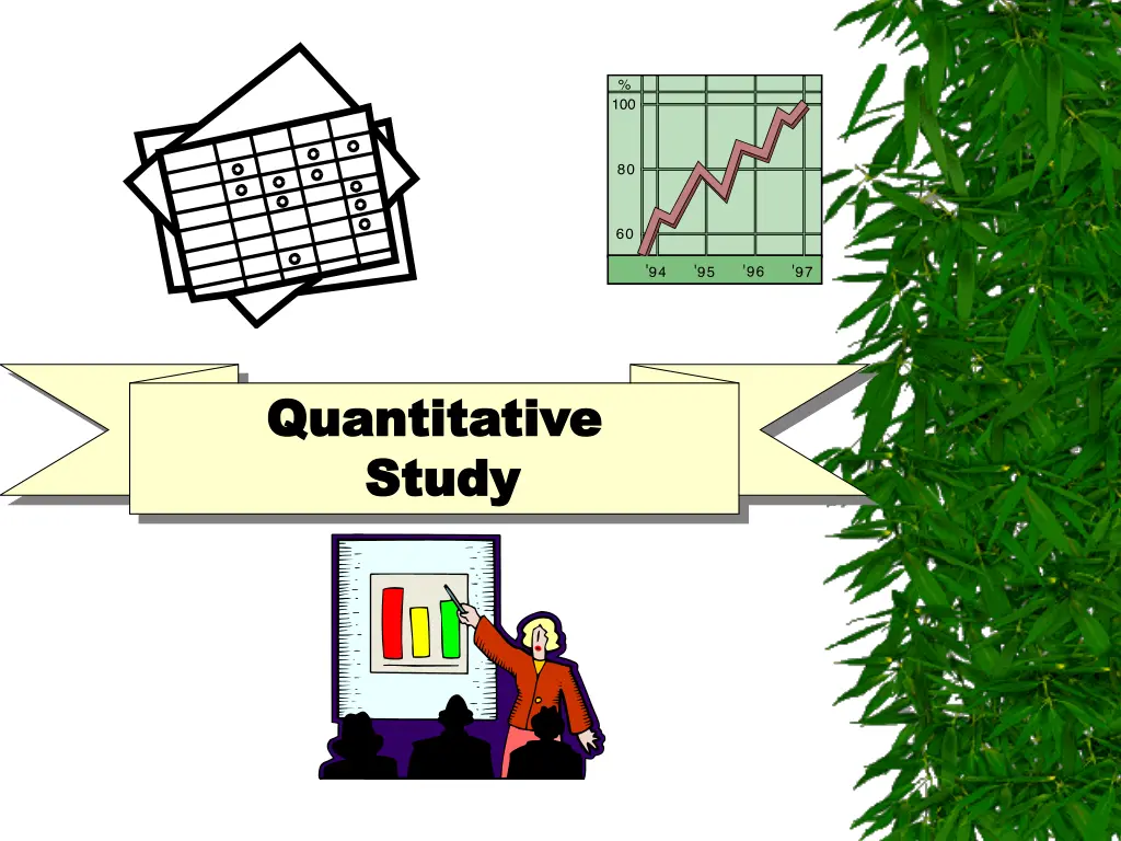 quantitative quantitative study study