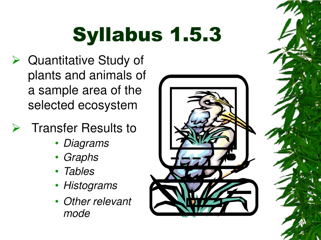 syllabus 1 5 3 quantitative study of plants