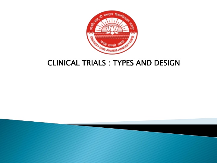 clinical trials types and design