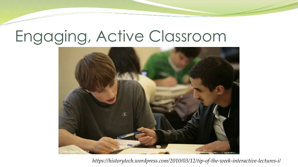 engaging active classroom