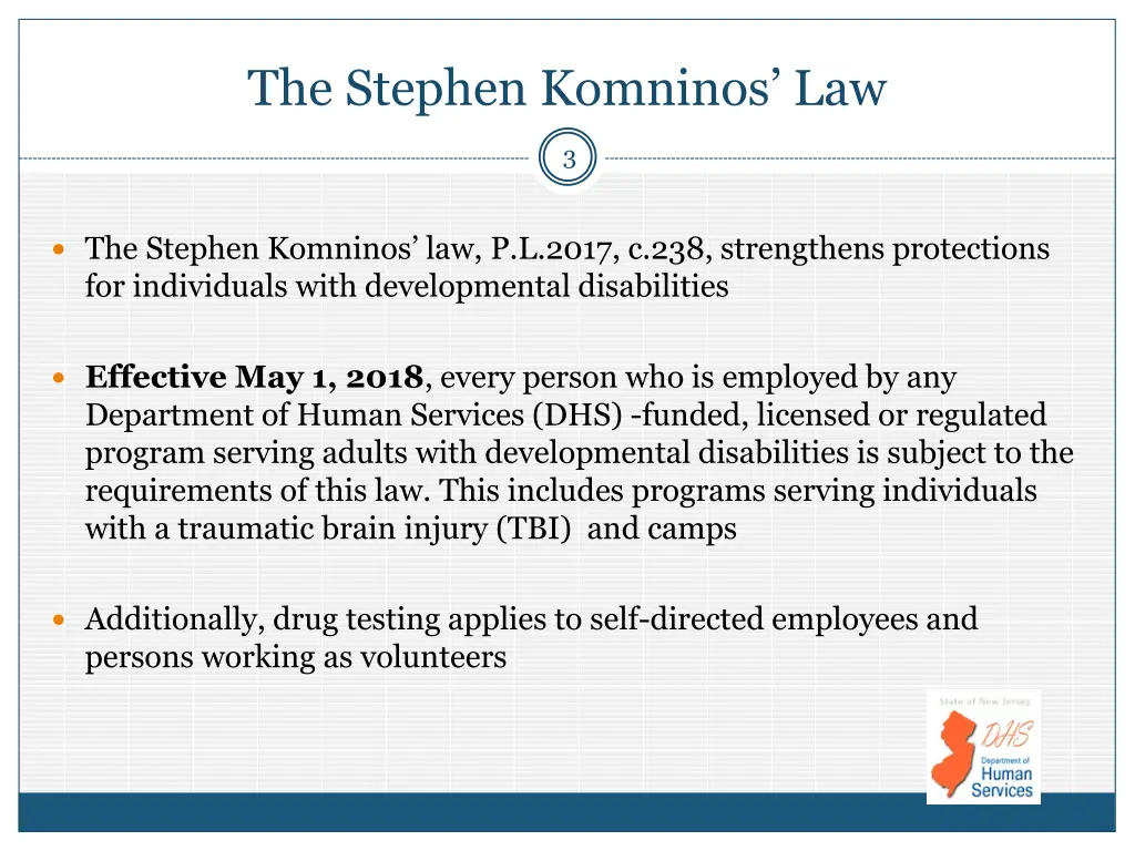 the stephen komninos law