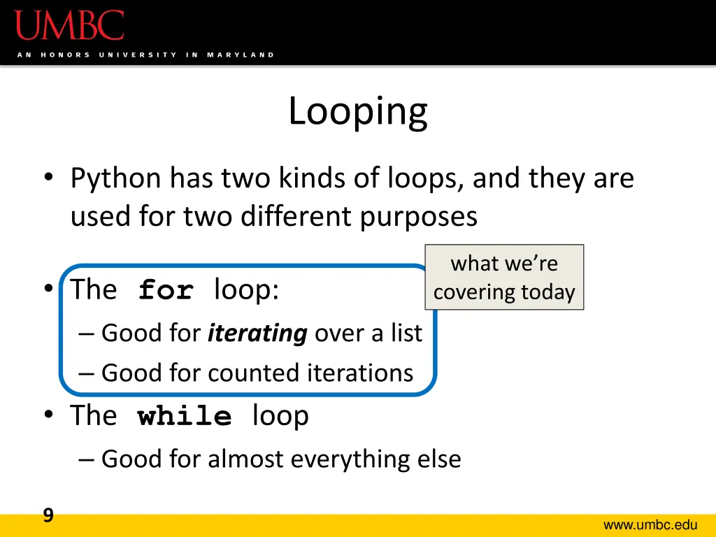 looping 1