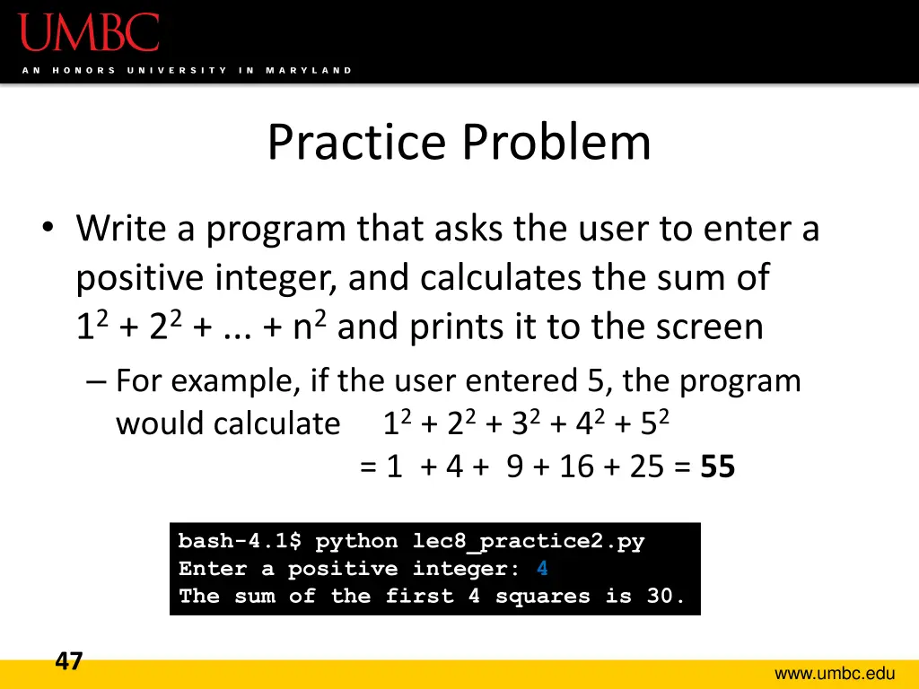 practice problem 1