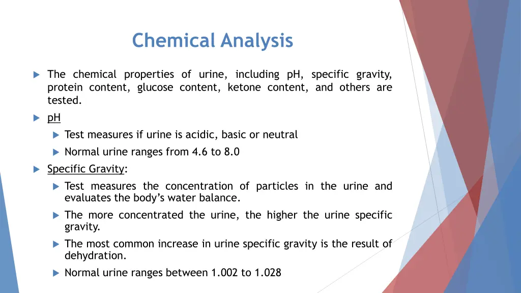 chemical analysis