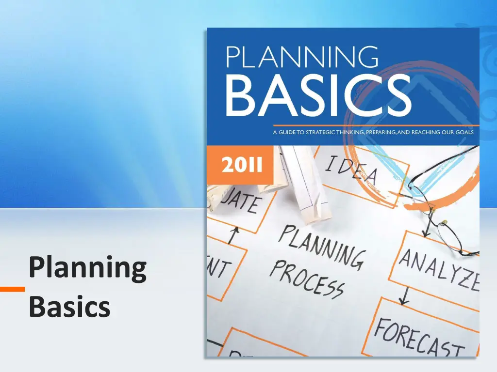 planning basics