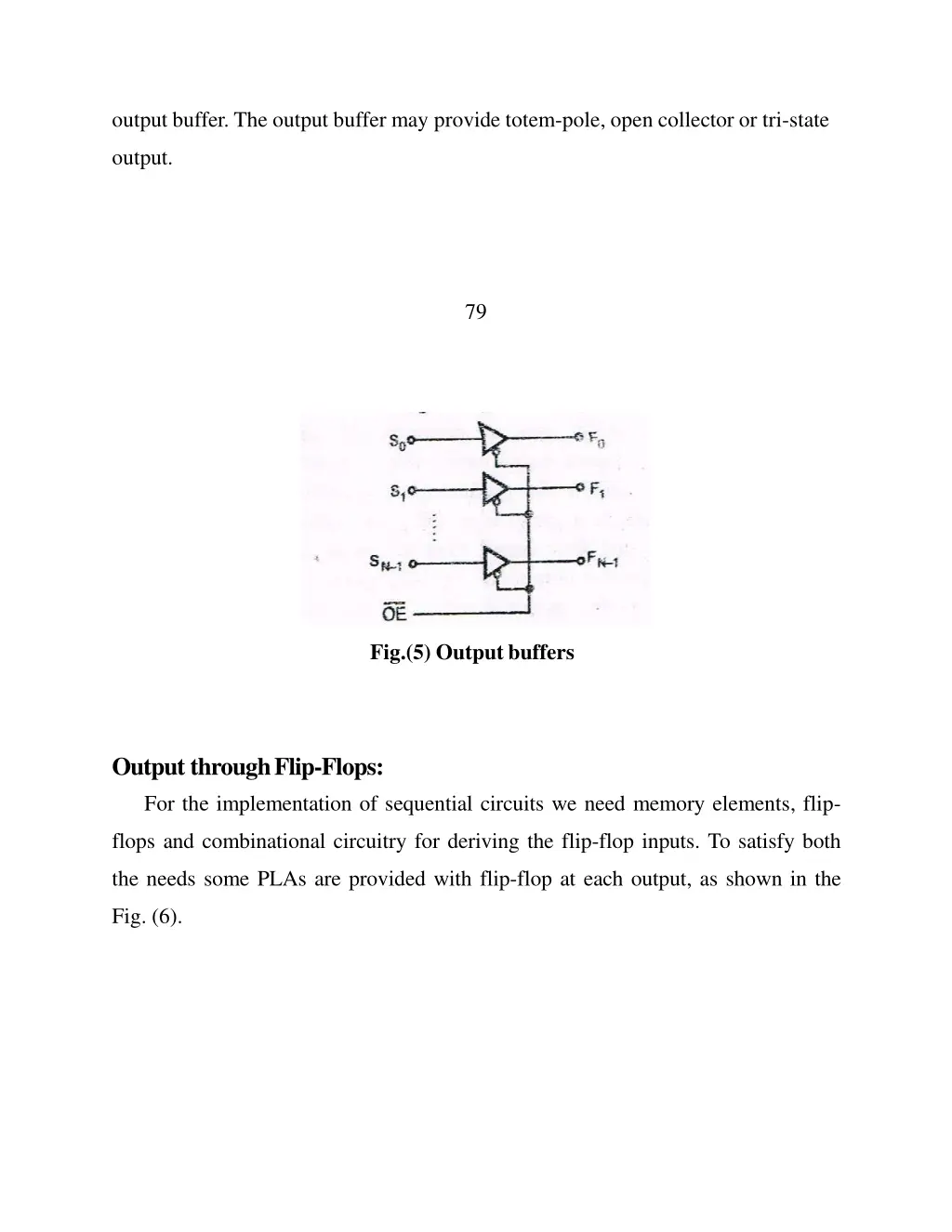 output buffer the output buffer may provide totem