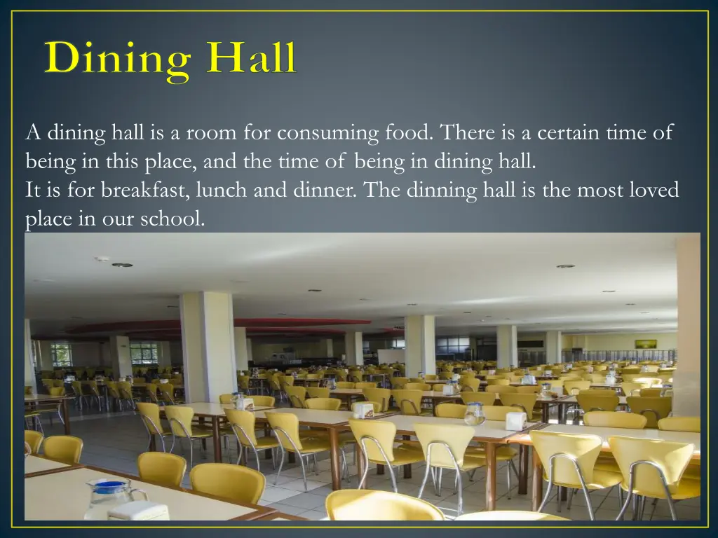 dining hall