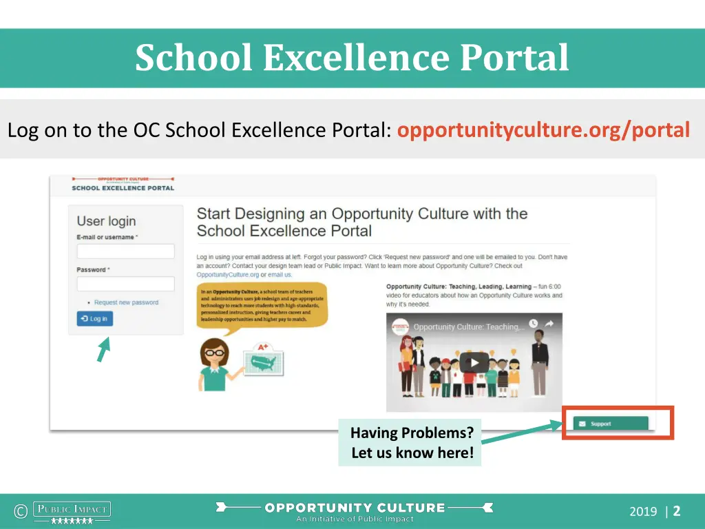 school excellence portal