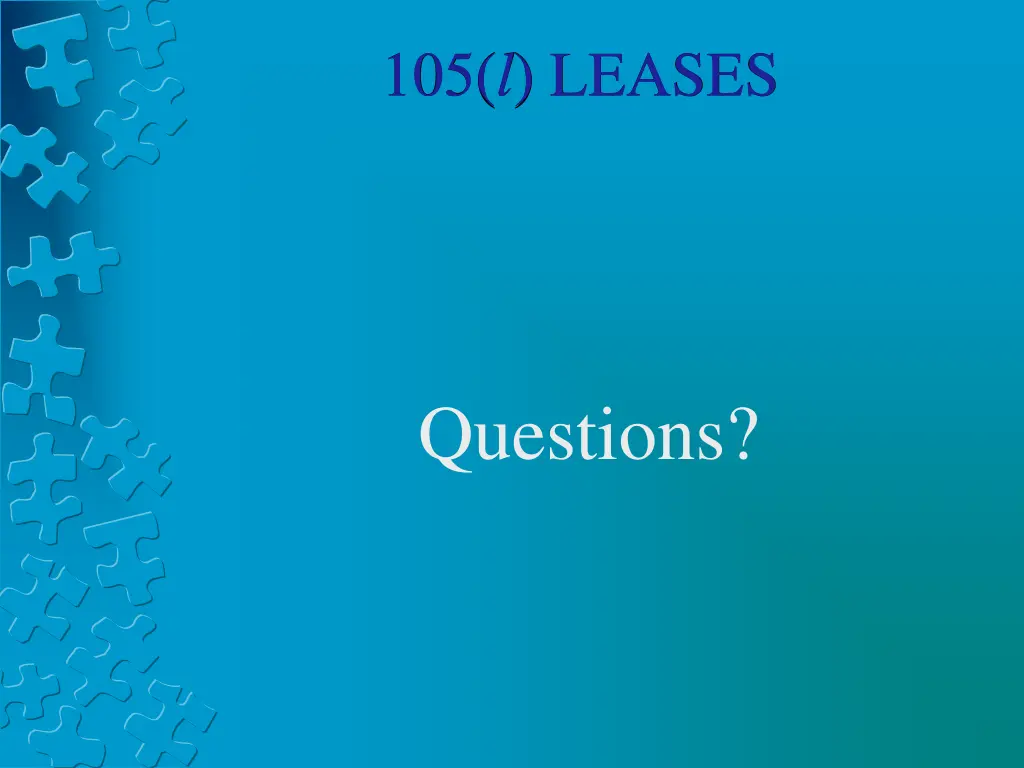 105 l leases 19