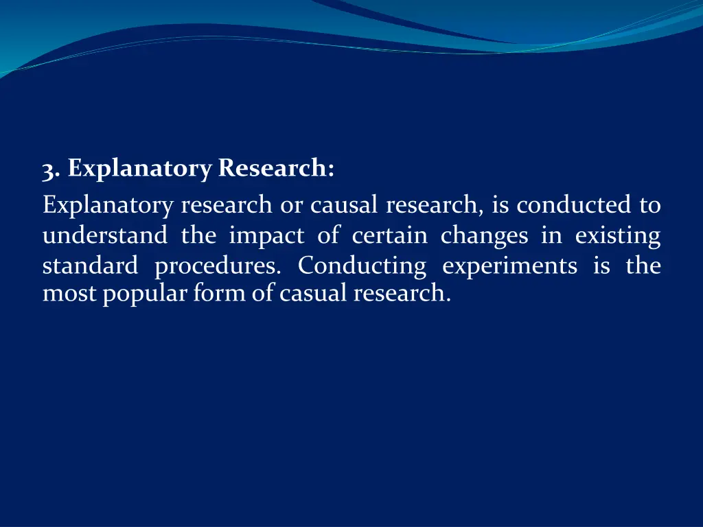 3 explanatory research explanatory research