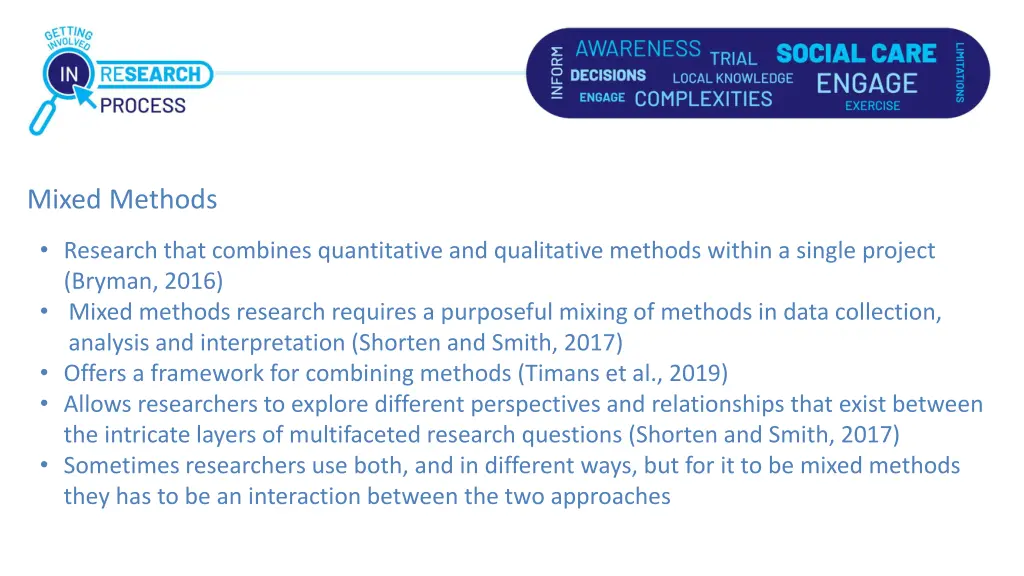 mixed methods