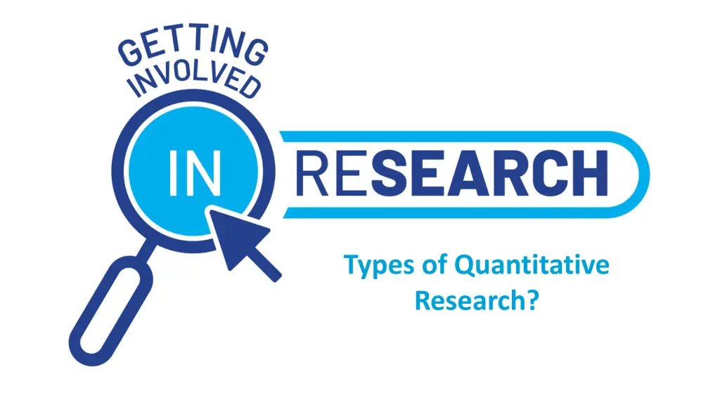 types of quantitative research