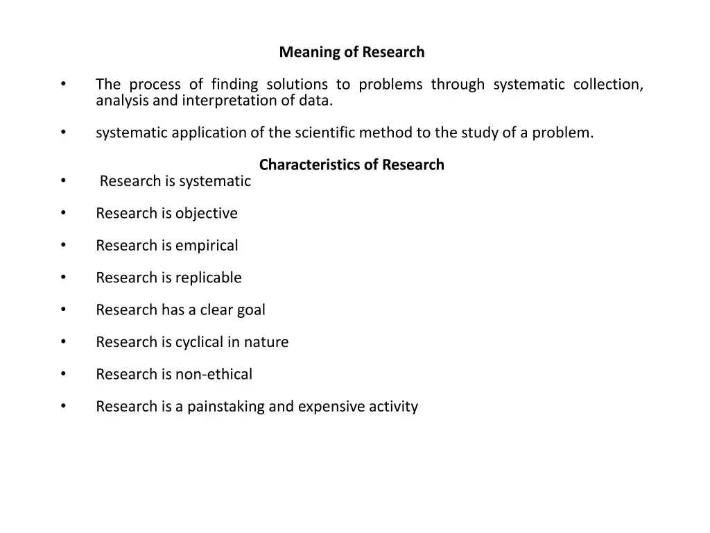 meaning of research