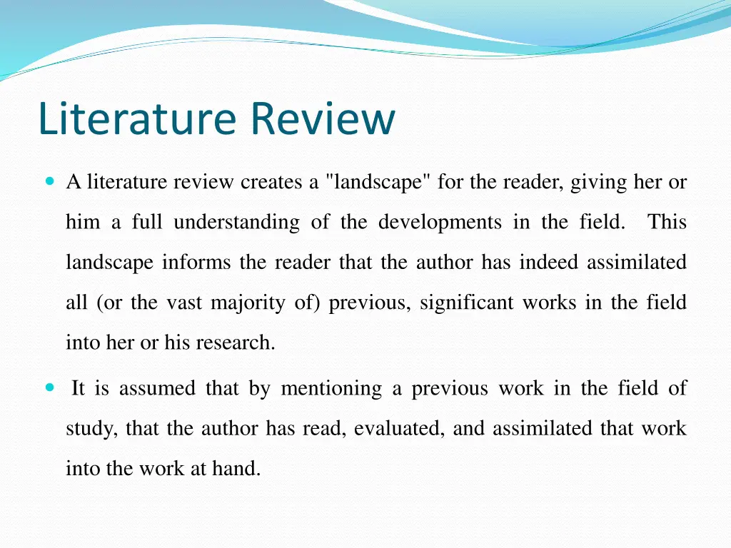 literature review 1