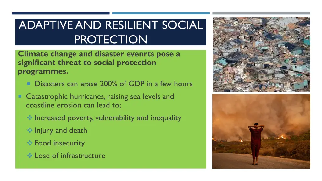 adaptive and resilient social protection climate