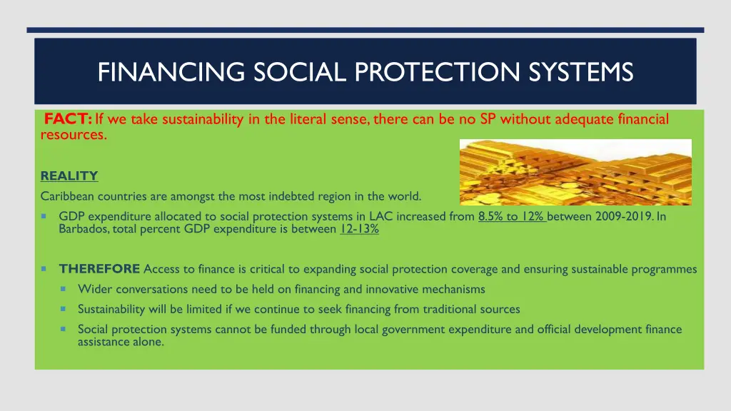 financing social protection systems