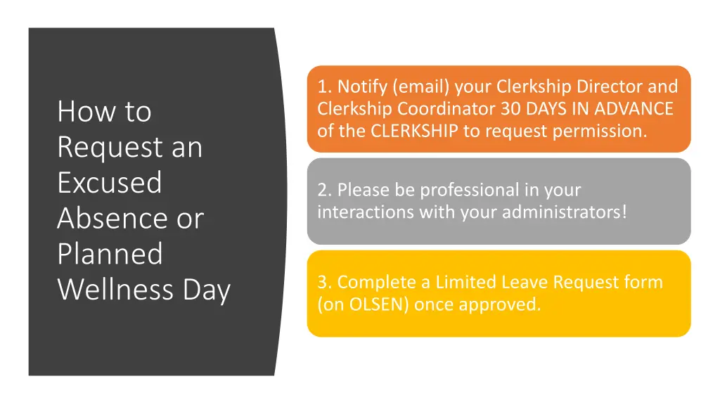 1 notify email your clerkship director