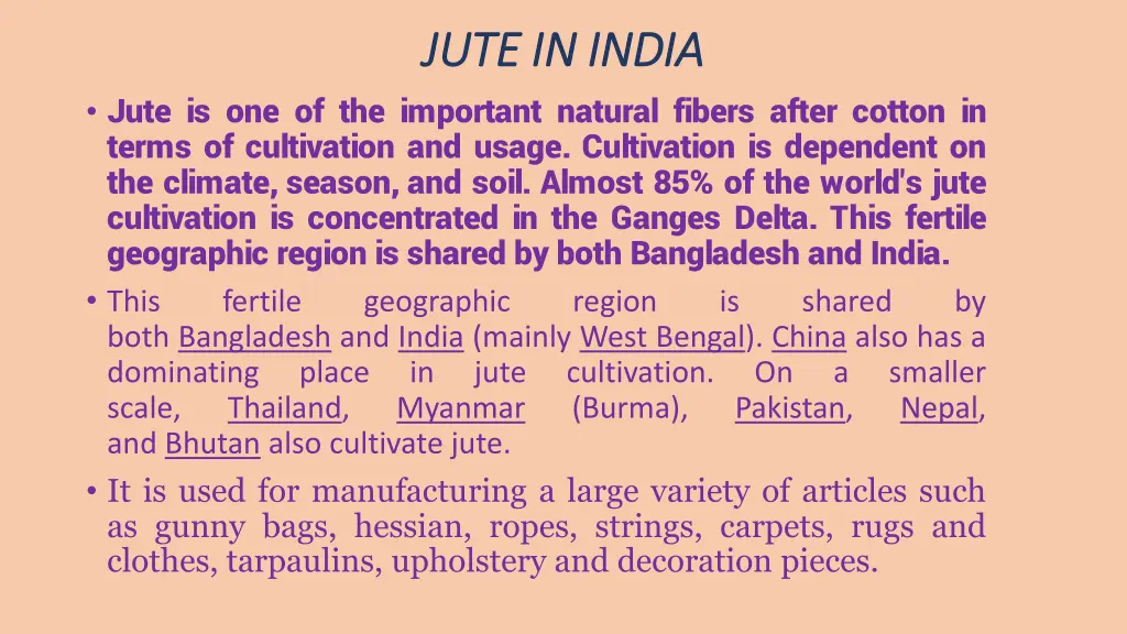 jute in india jute in india