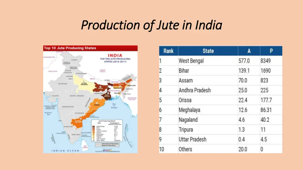 production of jute in india production of jute