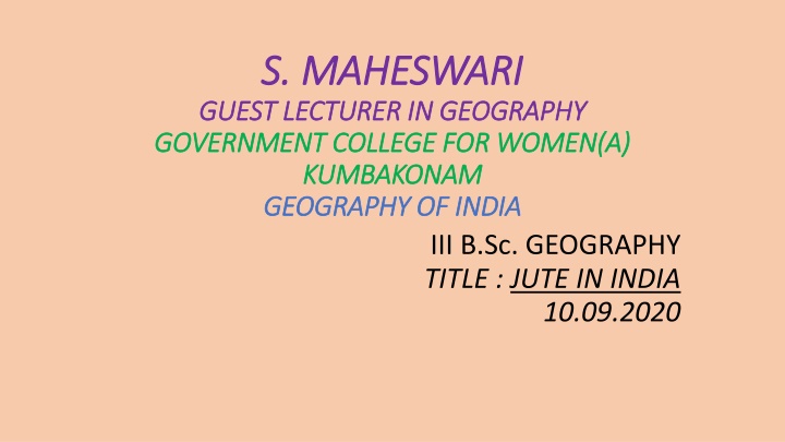 s maheswari s maheswari guest lecturer