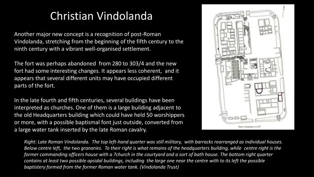 christian vindolanda