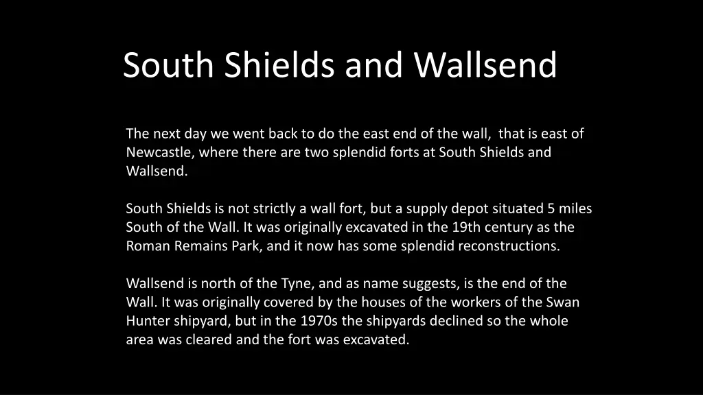 south shields and wallsend