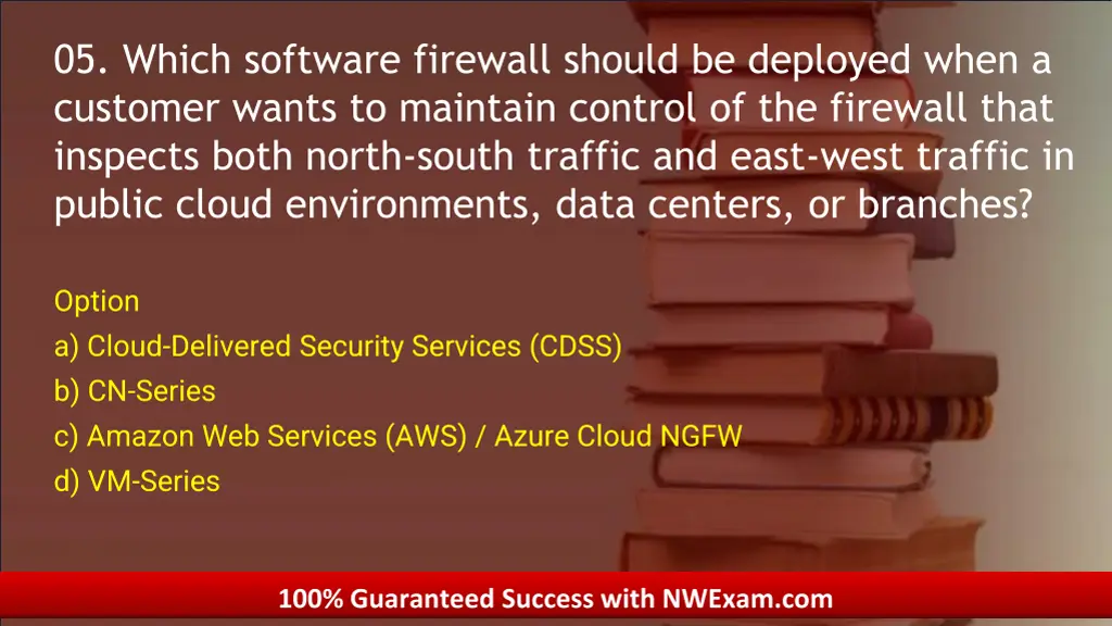 05 05 which software firewall should be deployed