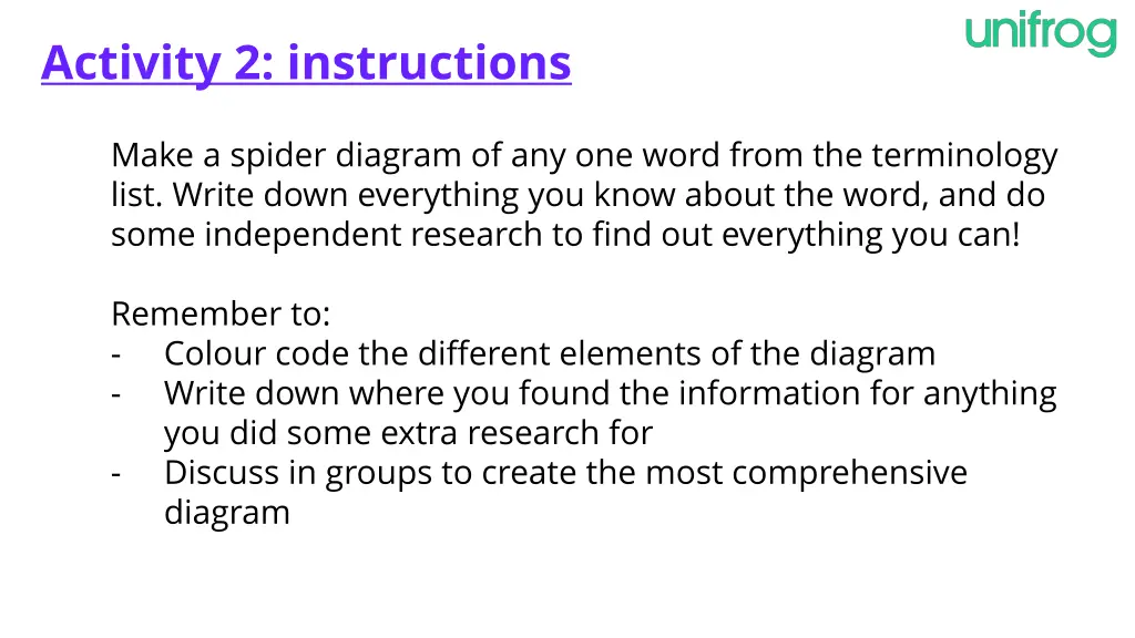 activity 2 instructions