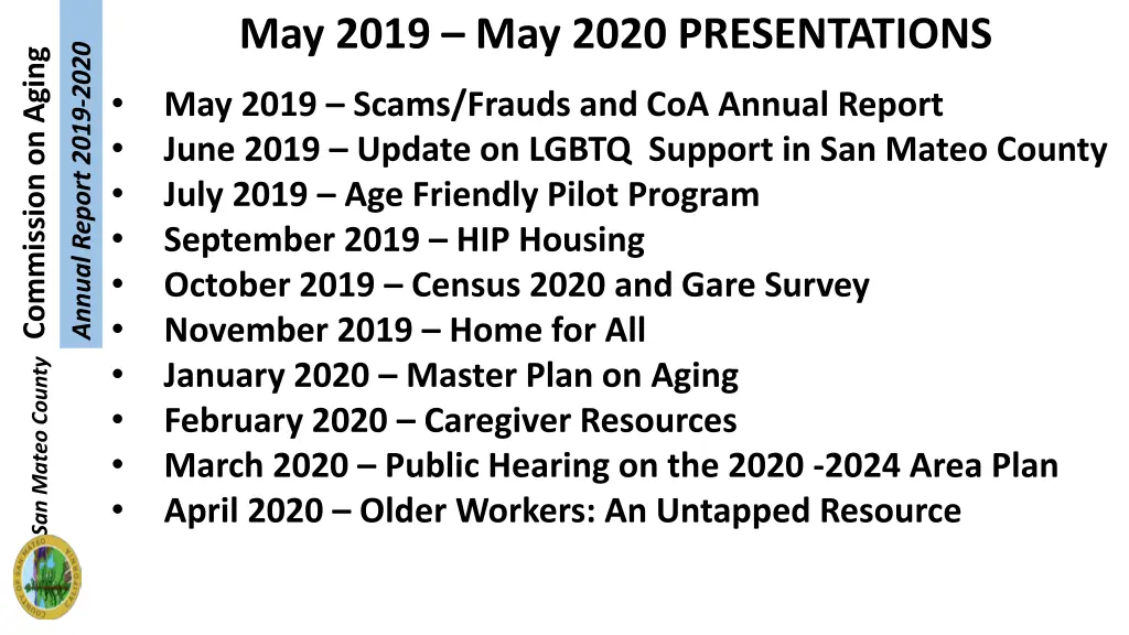 may 2019 may 2020 presentations