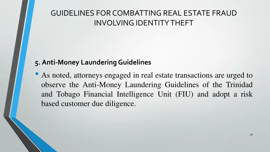 guidelines for combatting real estate fraud 3