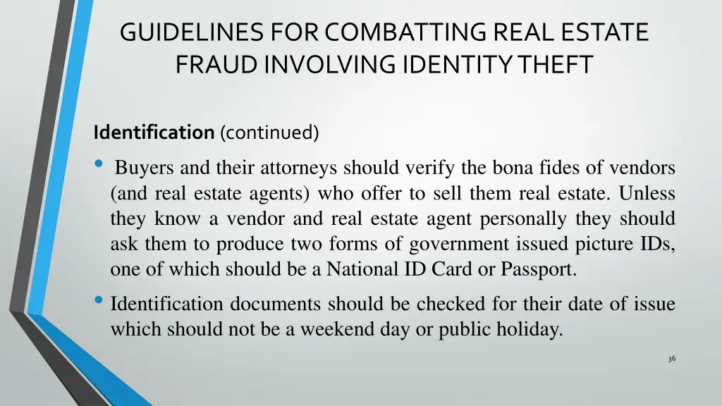 guidelines for combatting real estate fraud 5