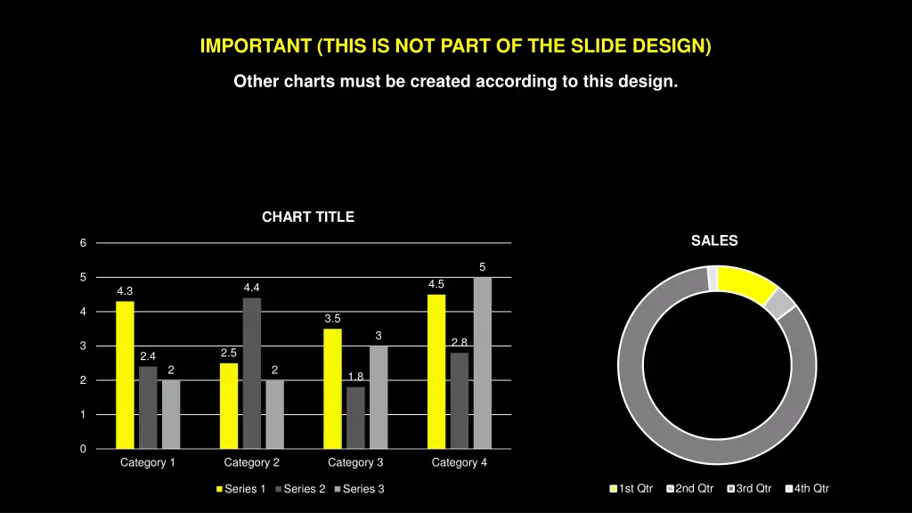 important this is not part of the slide design