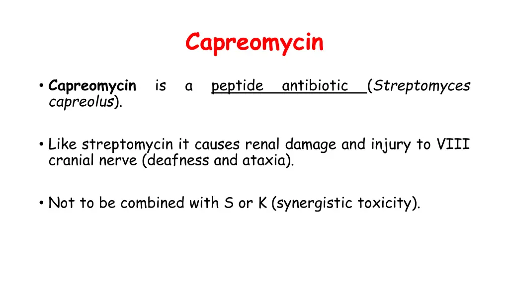 capreomycin