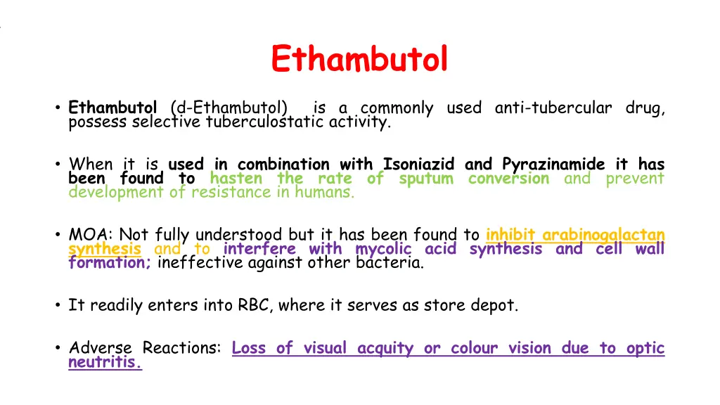 ethambutol