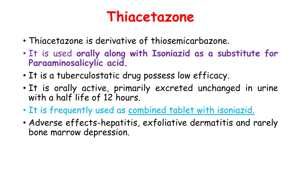 thiacetazone