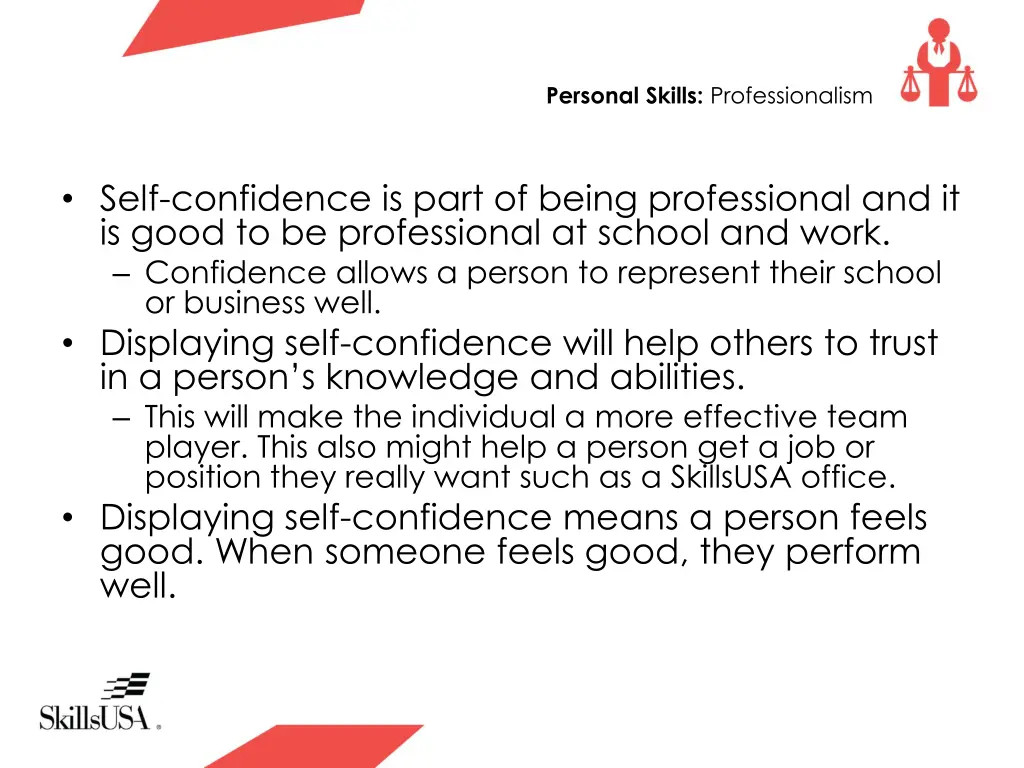 personal skills professionalism 6