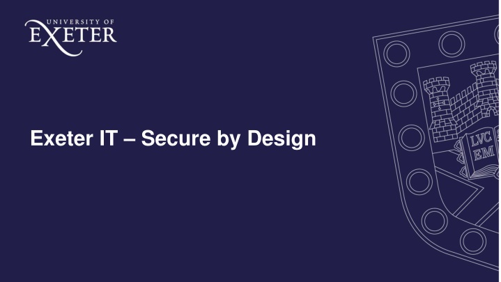 exeter it secure by design