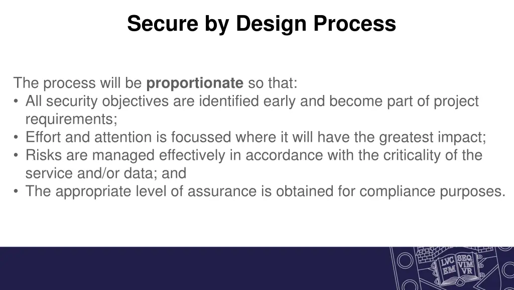 secure by design process 1