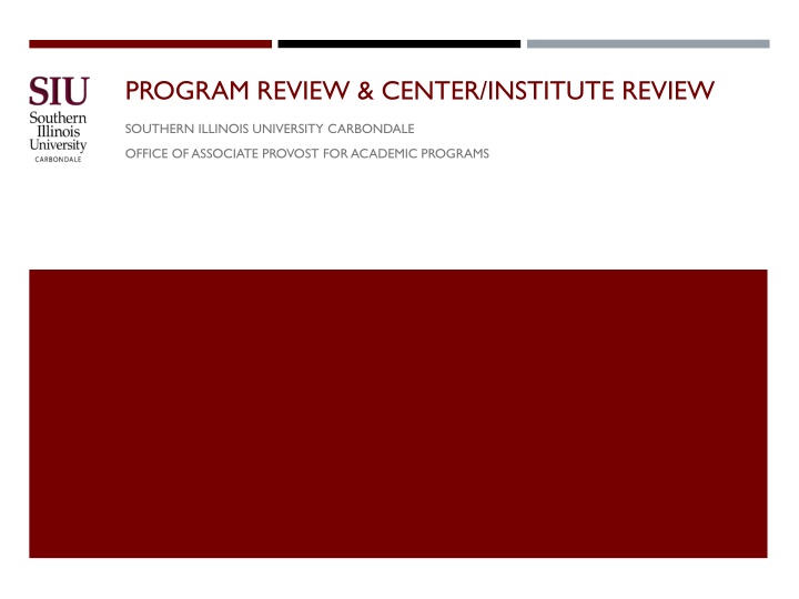 program review center institute review