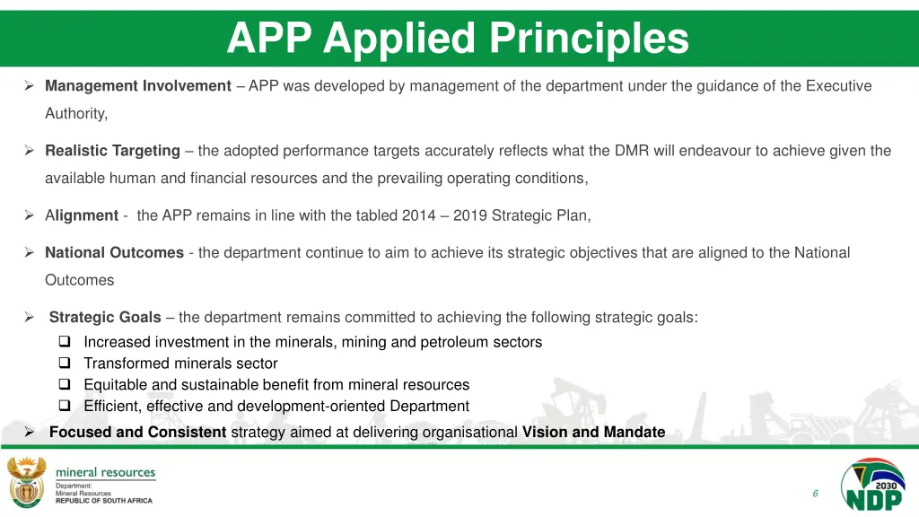 app applied principles