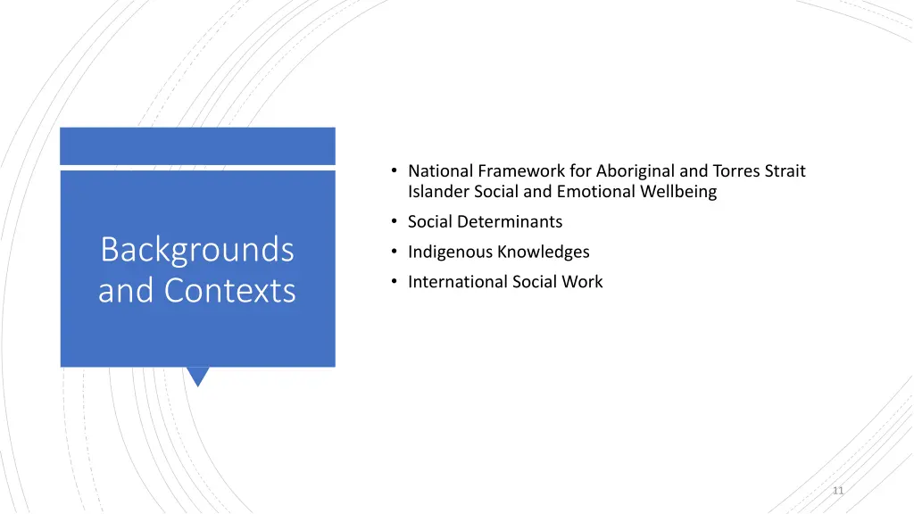 national framework for aboriginal and torres