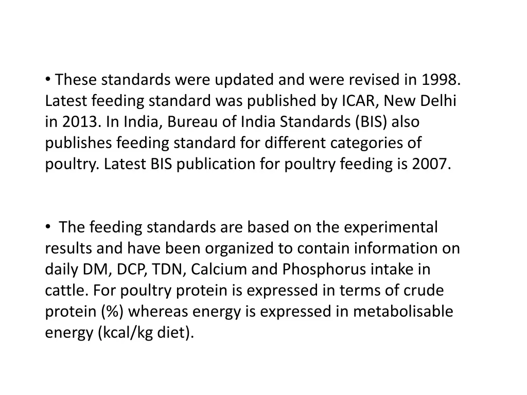 these standards were updated and were revised