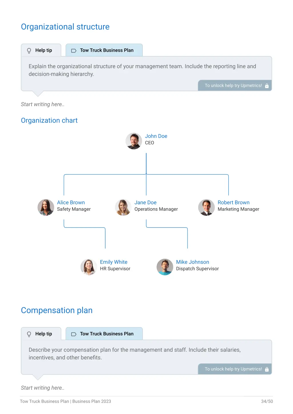 organizational structure