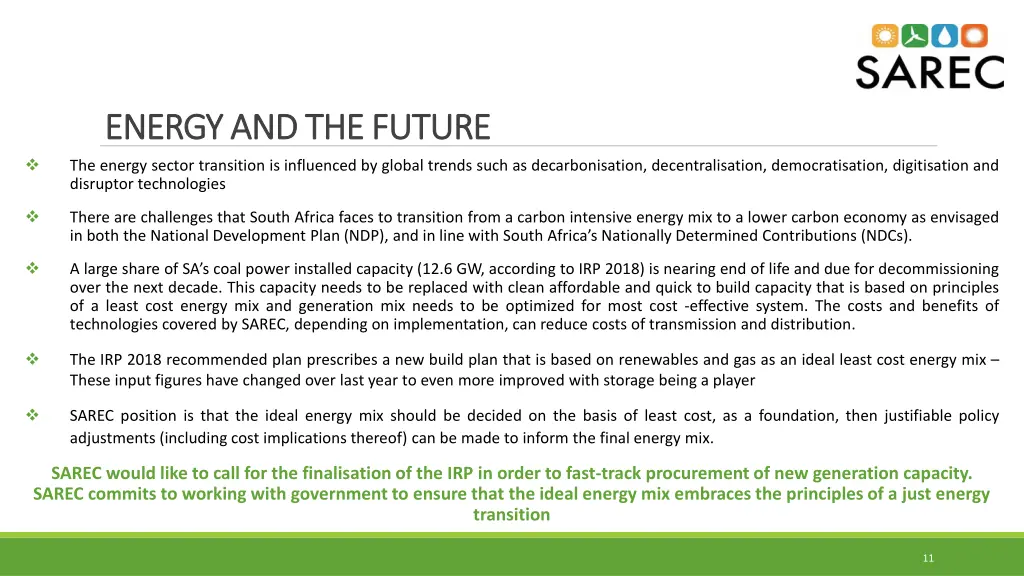 energy and the future energy and the future