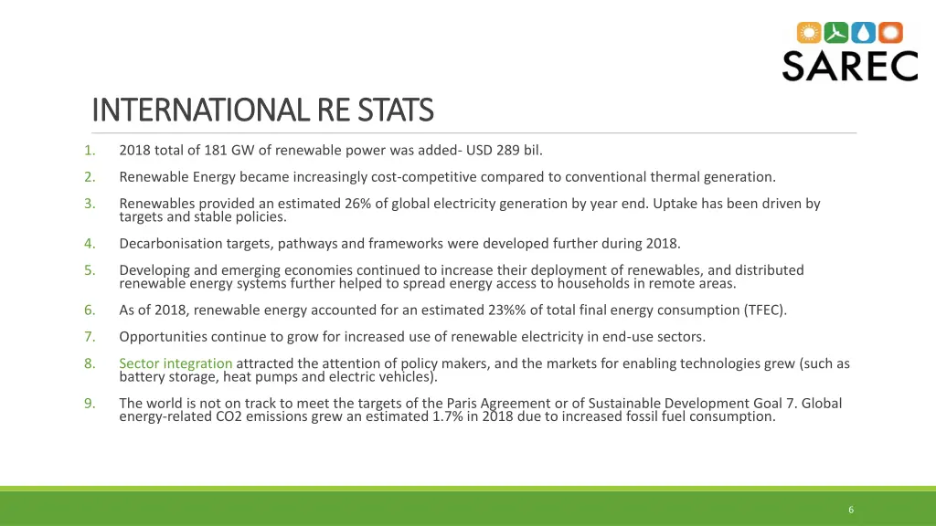 international re stats international re stats