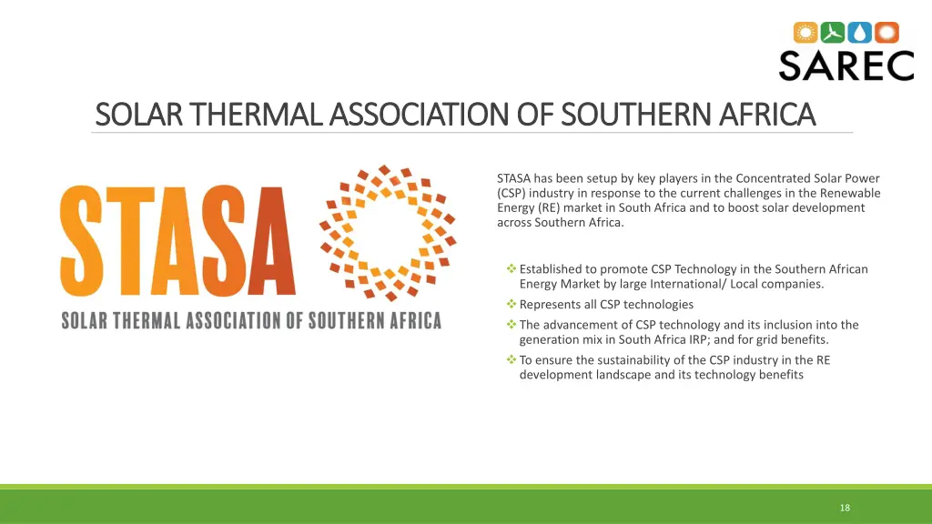 solar thermal association of southern africa